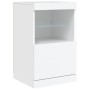 Sideboard with white LED lights 162x37x67 cm by , Sideboards - Ref: Foro24-3208995, Price: 196,17 €, Discount: %