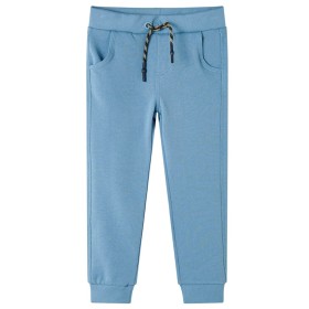 Pantalones de chándal infantiles azul medio 104 de , Pantalones de niños - Ref: Foro24-13235, Precio: 10,99 €, Descuento: %