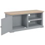 Grauer TV-Schrank aus Holz, 90 x 30 x 40 cm von vidaXL, TV-Möbel - Ref: Foro24-249880, Preis: 151,99 €, Rabatt: %