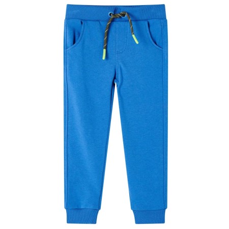 Pantalones de chándal infantiles azul 116 de , Pantalones de niños - Ref: Foro24-11716, Precio: 10,59 €, Descuento: %