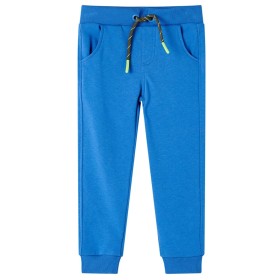 Pantalones de chándal infantiles azul 92 de , Pantalones de niños - Ref: Foro24-11714, Precio: 12,99 €, Descuento: %