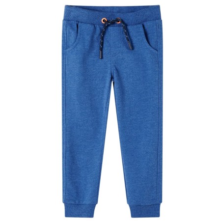 Pantalones de chándal infantiles azul oscuro 140 de , Pantalones de niños - Ref: Foro24-12388, Precio: 9,72 €, Descuento: %