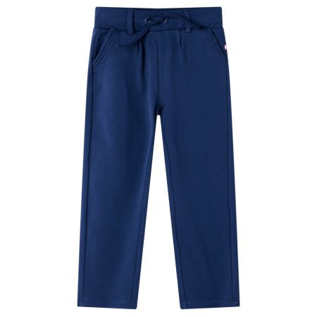 Pantalones infantiles con cordón azul marino 116 de , Pantalones de niños - Ref: Foro24-13571, Precio: 9,34 €, Descuento: %