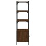 Bookshelf 3 shelves wood engineering brown 41x30x109.5 cm by , Bookcases and shelves - Ref: Foro24-839002, Price: 47,83 €, Di...