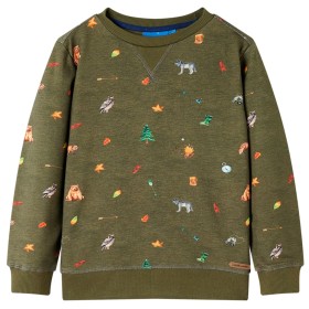 Sudadera infantil caqui 116 de , Camisetas para niños - Ref: Foro24-13131, Precio: 12,99 €, Descuento: %