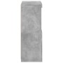 Sideboard with LED lights in concrete gray 60.5x37x100 cm by , Sideboards - Ref: Foro24-836668, Price: 86,20 €, Discount: %