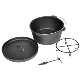 Dutch Oven Cooking Pot 9Qt by vidaXL, iron pots - Ref: Foro24-40519, Price: 63,28 €, Discount: %