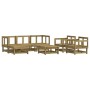 Gartenmöbel-Set 7-teilig aus imprägniertem Kiefernholz von , Gartensets - Ref: Foro24-3186220, Preis: 369,69 €, Rabatt: %