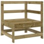 Garden furniture set 7 pieces impregnated pine wood by , Garden sets - Ref: Foro24-3186248, Price: 405,42 €, Discount: %