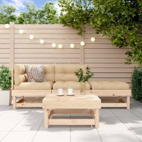 Garden furniture set 4 pieces solid pine wood by , Garden sets - Ref: Foro24-3186480, Price: 195,99 €, Discount: %