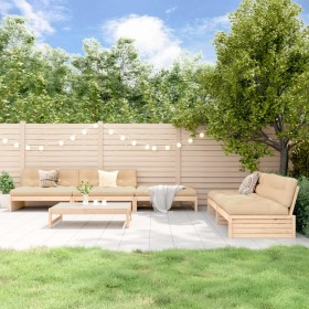 Garden furniture set 6 pieces solid pine wood by , Garden sets - Ref: Foro24-3186641, Price: 588,99 €, Discount: %