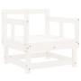 Garden furniture set 7 pieces solid white pine wood by , Garden sets - Ref: Foro24-3186208, Price: 412,10 €, Discount: %