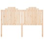 Cabecero de cama madera maciza de pino 156x4x110 cm de , Cabeceros y pies de cama - Ref: Foro24-818475, Precio: 78,11 €, Desc...