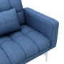 Blue fabric sofa bed by , Sofas - Ref: Foro24-247220, Price: 365,99 €, Discount: %