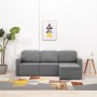 Modular 3-seater sofa bed in light gray fabric by , Sofas - Ref: Foro24-288783, Price: 537,99 €, Discount: %