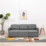 Modular 3-seater sofa bed in light gray fabric by , Sofas - Ref: Foro24-288783, Price: 537,99 €, Discount: %