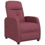 Sillón reclinable eléctrico tela rojo tinto de , Sillones - Ref: Foro24-3073599, Precio: 181,99 €, Descuento: %