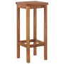 Kitchen bar stools 4 units solid acacia wood by , Garden chairs - Ref: Foro24-3115989, Price: 170,09 €, Discount: %