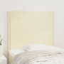 Headboards 2 units cream-colored synthetic leather 80x5x78/88cm by , Headboards and footboards - Ref: Foro24-3116266, Price: ...