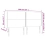 Cabeceros 4 unidades de terciopelo rosa 80x5x78/88 cm de , Cabeceros y pies de cama - Ref: Foro24-3116251, Precio: 113,99 €, ...