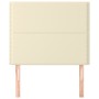 Headboards 2 units cream-colored synthetic leather 90x5x78/88cm by , Headboards and footboards - Ref: Foro24-3116272, Price: ...