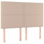 Headboards 4 units cappuccino synthetic leather 72x5x78/88 cm by , Headboards and footboards - Ref: Foro24-3116287, Price: 12...