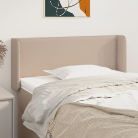 Cappuccino synthetic leather headboard 83x16x78/88 cm by , Headboards and footboards - Ref: Foro24-3118705, Price: 48,99 €, D...