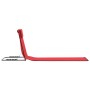 Folding beach mat, 2 units, steel and red fabric by vidaXL, Loungers - Ref: Foro24-44329, Price: 46,37 €, Discount: %