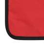 Folding beach mat, 2 units, steel and red fabric by vidaXL, Loungers - Ref: Foro24-44329, Price: 46,37 €, Discount: %