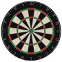 Professional sisal dartboard with 6 darts and edge by vidaXL, dart games - Ref: Foro24-91460, Price: 84,53 €, Discount: %