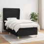 Cama box spring con colchón tela negro 90x200 cm de , Camas y somieres - Ref: Foro24-3128415, Precio: 356,26 €, Descuento: %