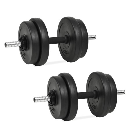 Cast iron dumbbell set 14 pieces 20 kg by vidaXL, free weight - Ref: Foro24-91407, Price: 60,99 €, Discount: %