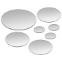 7-Piece Round Glass Wall Mirror Set by vidaXL, Mirrors - Ref: Foro24-245692, Price: 14,36 €, Discount: %