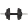 Barbell and weight set 30 kg by vidaXL, free weight - Ref: Foro24-91400, Price: 81,09 €, Discount: %