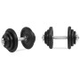 Cast iron dumbbell set 18 pieces 40 kg by vidaXL, free weight - Ref: Foro24-91411, Price: 188,58 €, Discount: %