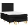 Box spring bed with black fabric mattress 120x200 cm by , Beds and slatted bases - Ref: Foro24-3137063, Price: 443,10 €, Disc...