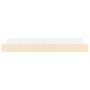 Pocket spring mattress cream fabric 80x200x20 cm by , Mattresses - Ref: Foro24-347679, Price: 112,99 €, Discount: %