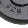 Cast iron weight plates 4 units 4x5 kg by vidaXL, free weight - Ref: Foro24-91392, Price: 86,04 €, Discount: %