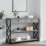 Sonoma gray engineered wood console table 100x28x75 cm by , Side tables - Ref: Foro24-834193, Price: 91,95 €, Discount: %