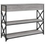 Sonoma gray engineered wood console table 100x28x75 cm by , Side tables - Ref: Foro24-834193, Price: 91,95 €, Discount: %