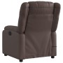 Sillón de masaje reclinable cuero sintético marrón de , Sillones - Ref: Foro24-373531, Precio: 257,75 €, Descuento: %