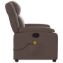 Liegender Massagesessel aus braunem Kunstleder von , Sessel - Ref: Foro24-373531, Preis: 260,53 €, Rabatt: %