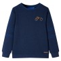 Sudadera infantil azul marino mélange 116 de , Camisetas para niños - Ref: Foro24-12661, Precio: 10,72 €, Descuento: %