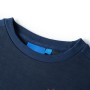 Children's navy blue mélange sweatshirt 116 by , Kids T-shirts - Ref: Foro24-12661, Price: 10,72 €, Discount: %