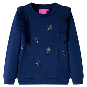 Navy blue children's sweatshirt 116 by , Kids T-shirts - Ref: Foro24-13741, Price: 13,99 €, Discount: %