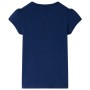 Camiseta infantil azul marino 128 de , Camisetas para niños - Ref: Foro24-10597, Precio: 7,76 €, Descuento: %