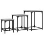 Stackable coffee tables 3 pieces Sonoma gray engineered wood by , Coffee table - Ref: Foro24-838926, Price: 51,57 €, Discount: %