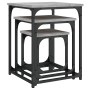 Stackable coffee tables 3 pieces Sonoma gray engineered wood by , Coffee table - Ref: Foro24-838926, Price: 51,57 €, Discount: %