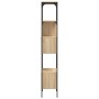 Bookcase with 5 shelves engineered oak wood 76x33x188.5 cm by , Bookcases and shelves - Ref: Foro24-839004, Price: 97,62 €, D...