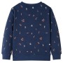 Children's navy blue mélange sweatshirt 116 by , Kids T-shirts - Ref: Foro24-12791, Price: 13,75 €, Discount: %